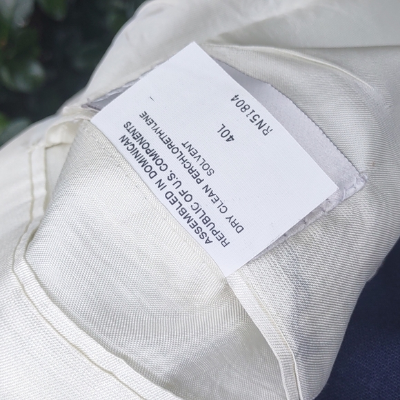 Robert Alan Men's Pure Cotton (2) Button Luxury Blazer - Picture 17 of 17